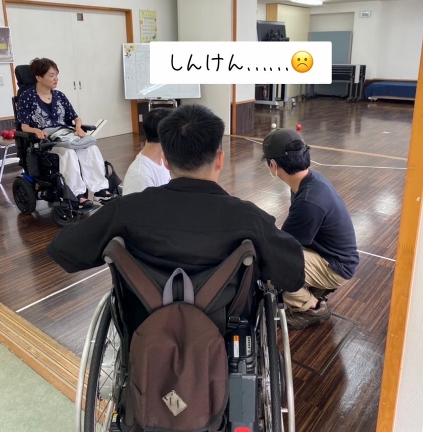 7/19全体研修でボッチャ大会を開催しました！