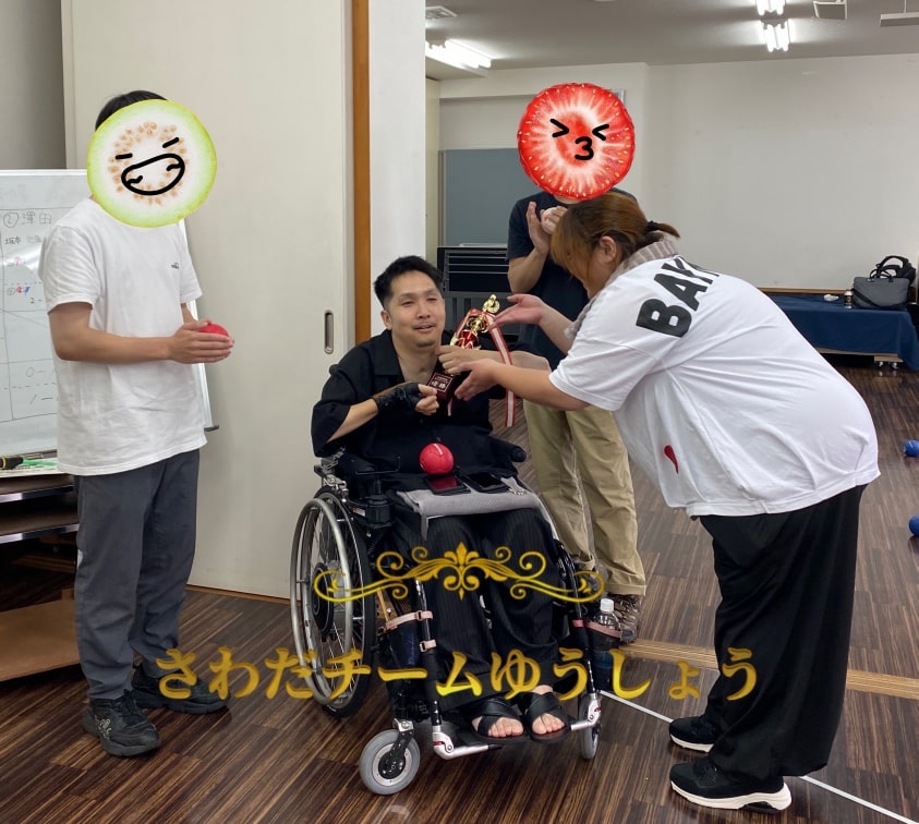 7/19全体研修でボッチャ大会を開催しました！